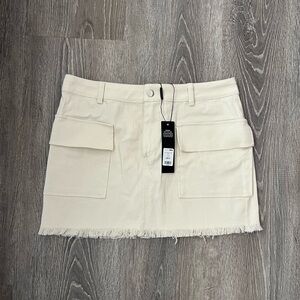 Ivory skirt